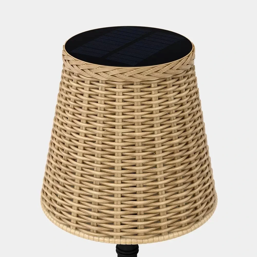 Rechargeable Woven LED Table Lamp Black - Threshold Studio McGee, Target